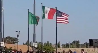 Argentina pone a prueba Diplomacia Mexicana al Izar Bandera Nacional mexicana AL REVÉS en Medalla de Oro