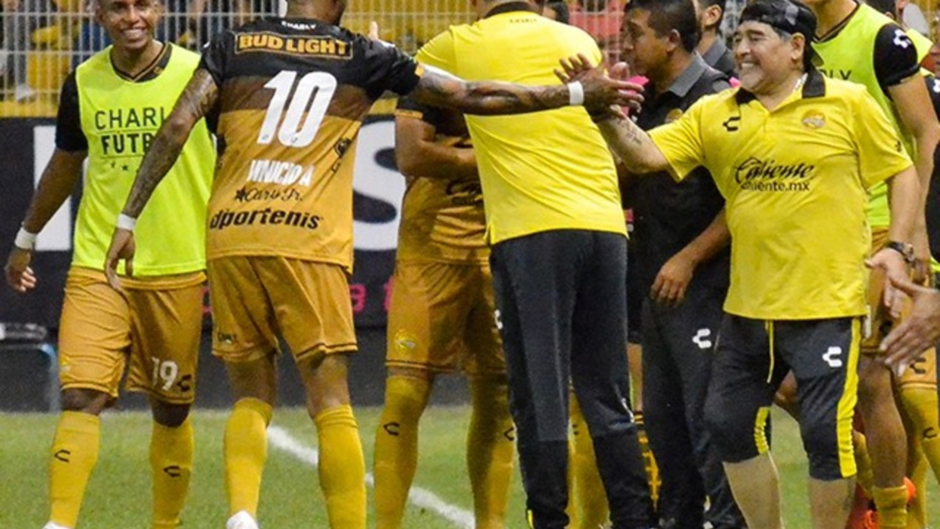 Los Dorados de Diego Maradona sumaron su cuarto triunfo consecutivo