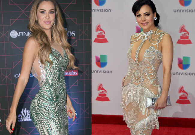 Ninel Conde y Maribel Guardia se visten como Diosas Egipcias