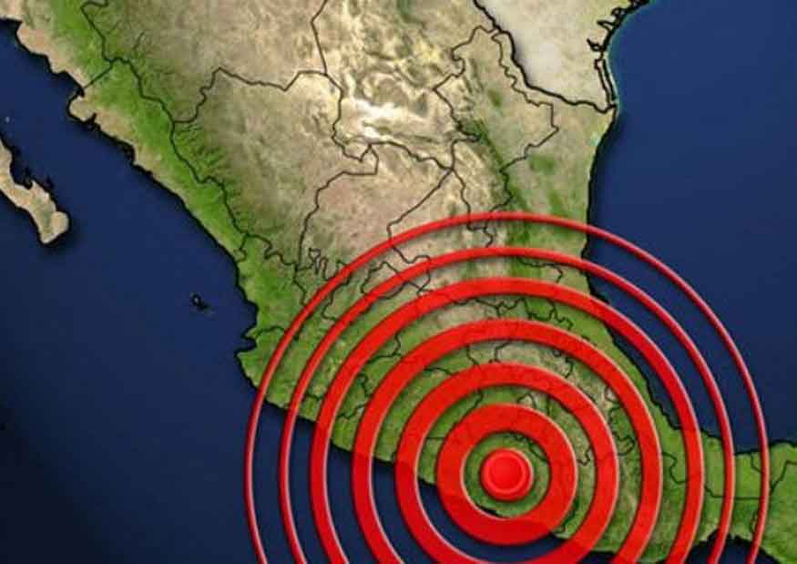 Sismo en el Estado de Chiapas hace unos momentos