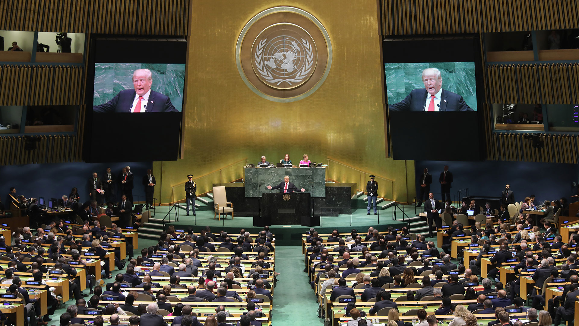 La Asamblea General de la ONU se desarrolló el mes pasado (AFP)