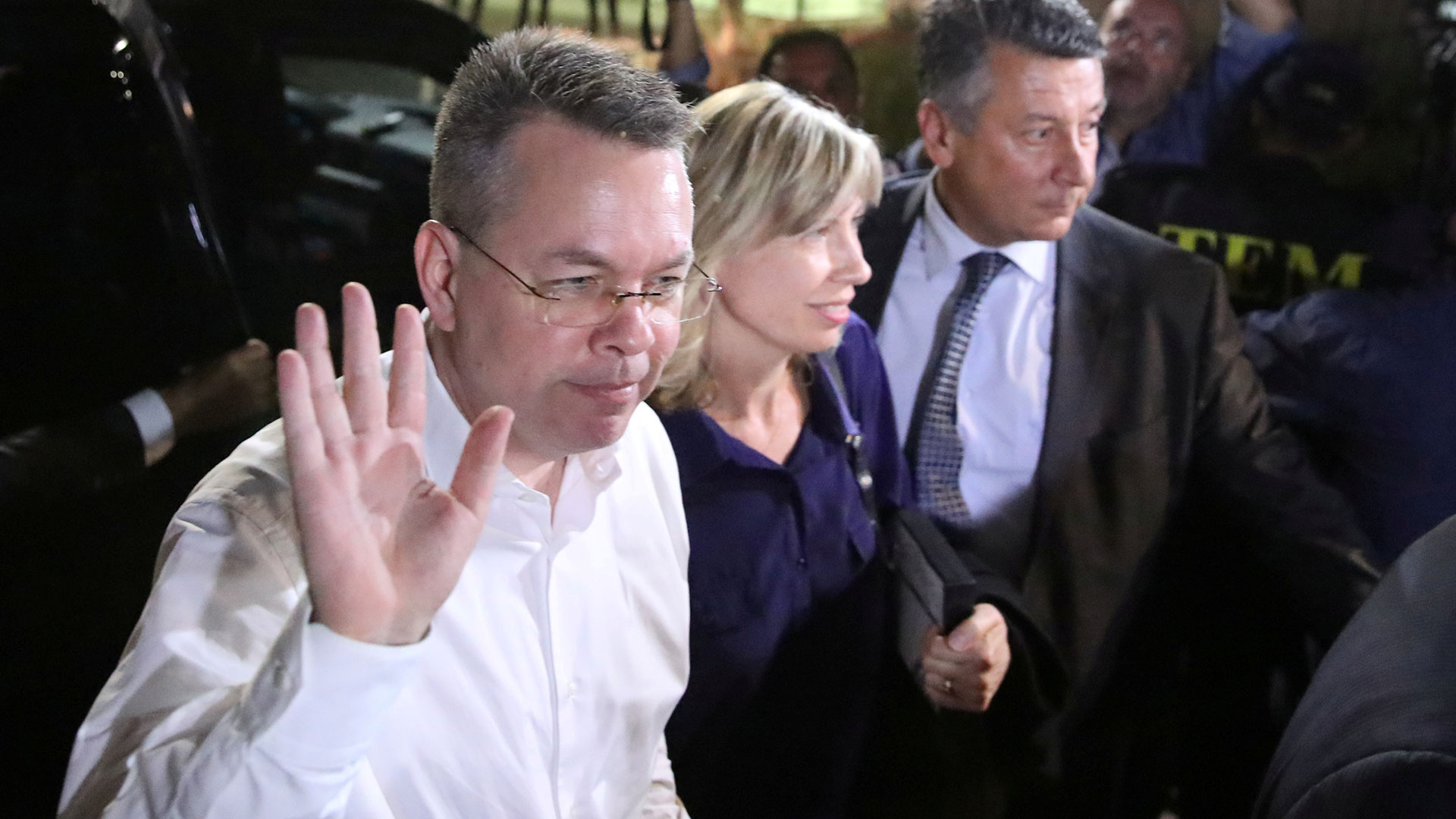 El pastor Andrew Brunson, liberado en Turquía, ya vuela rumbo a los EEUU