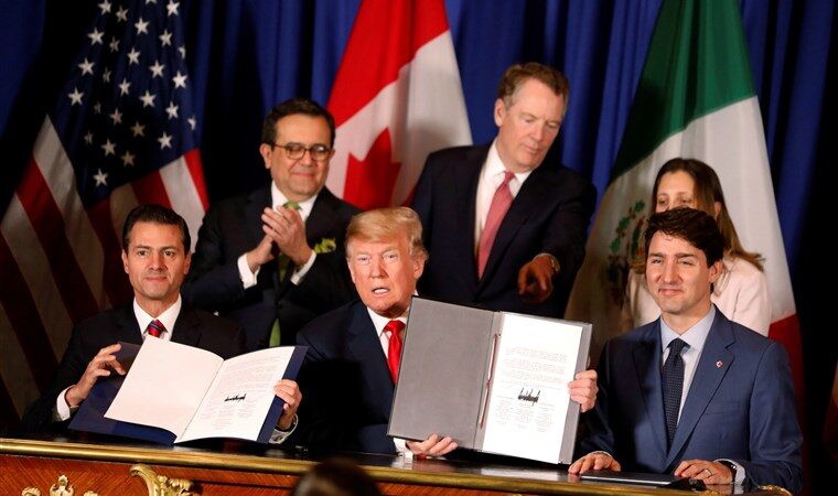 Peña Nieto hace la ultima, Trump inexorable y Trudeau MUY MOLESTO