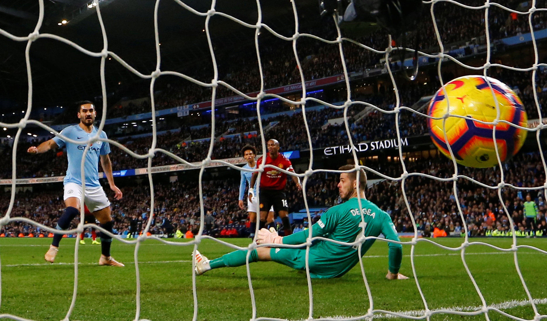 El gol de Ilkay Gundogan(REUTERS/Darren Staples)