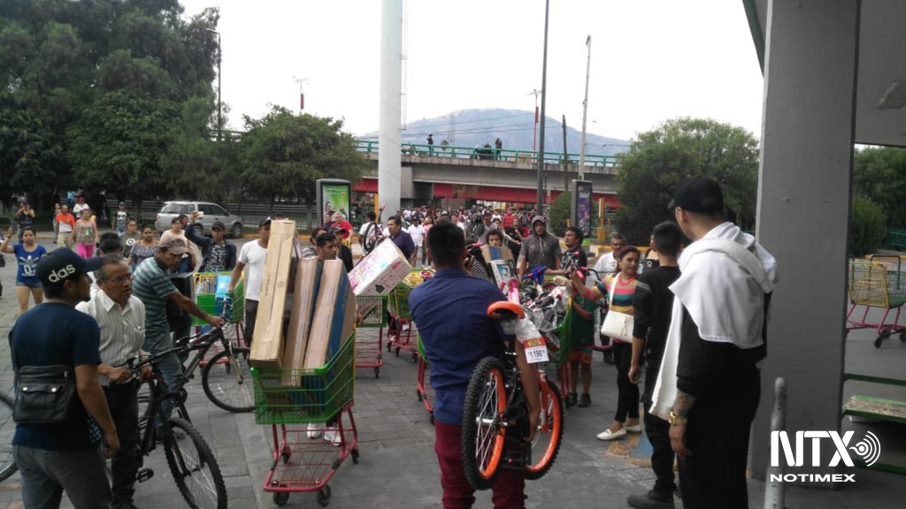 saquean Bodega Aurrera cerca de la México Pachuca