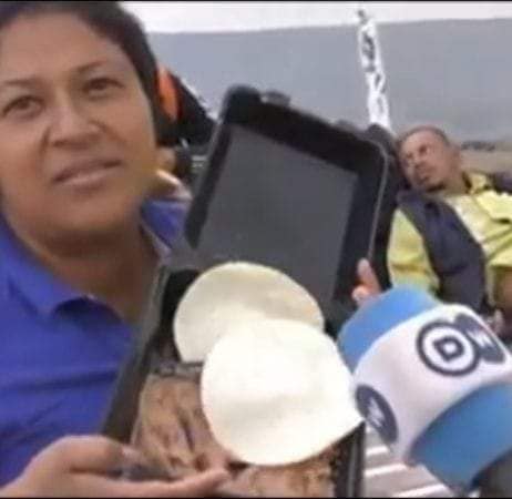 MUJER QUE RECHAZO FRIJOLES ESTA DESAPARECIDA; posible levanton