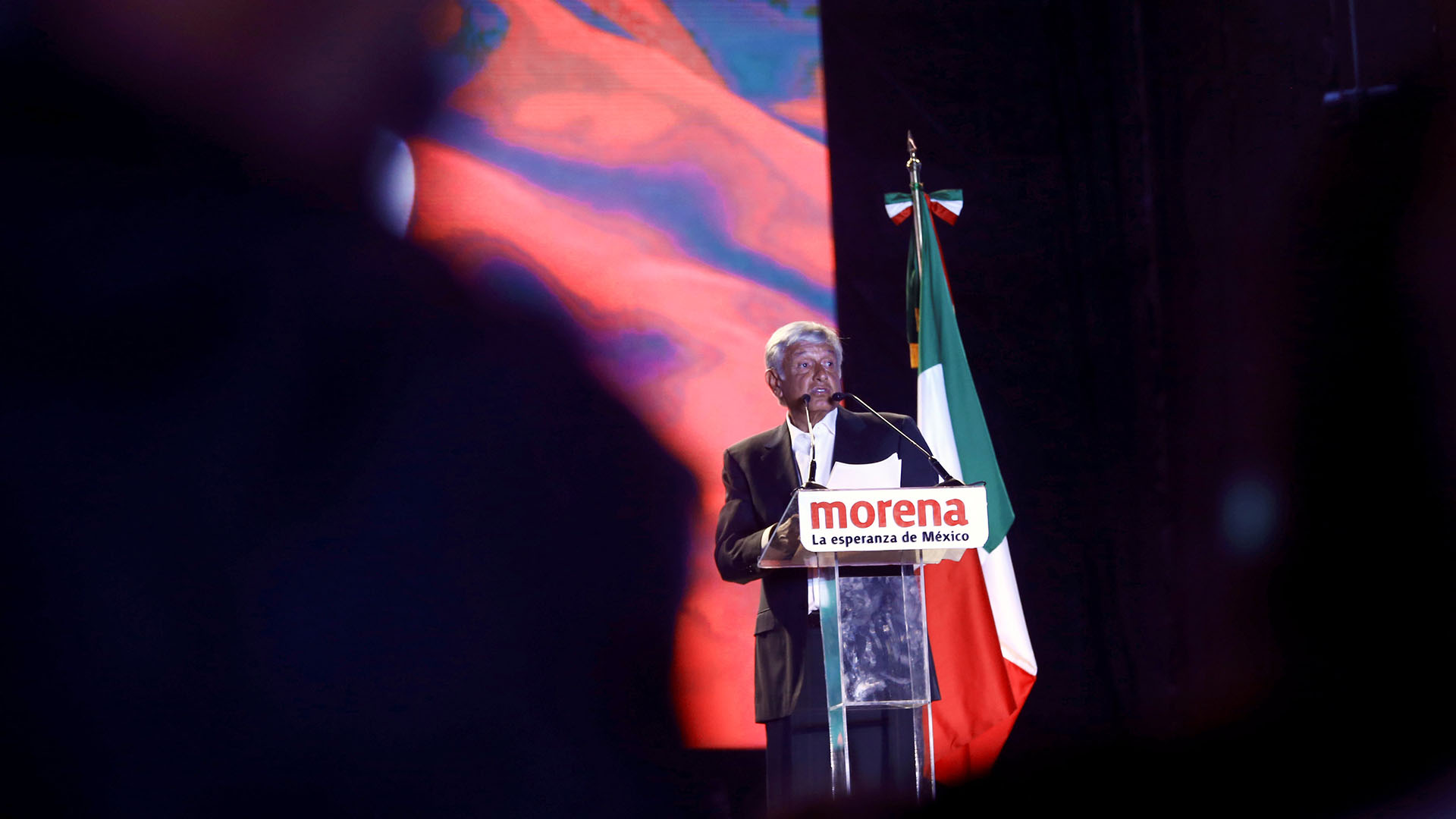 Andrés Manuel cuando ganó las elecciones el pasado 1 de julio (Reuters)