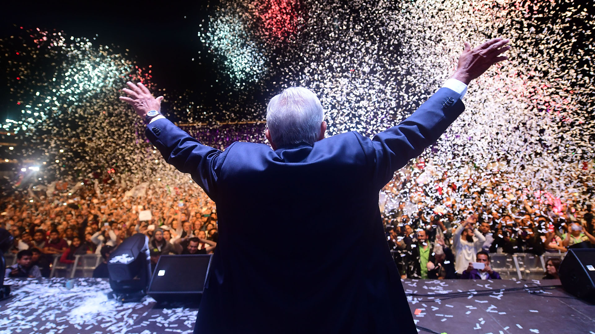 El próximo sábado 1 de diciembre Andrés Manuel será oficialmente el presidente de México (Foto: AFP)