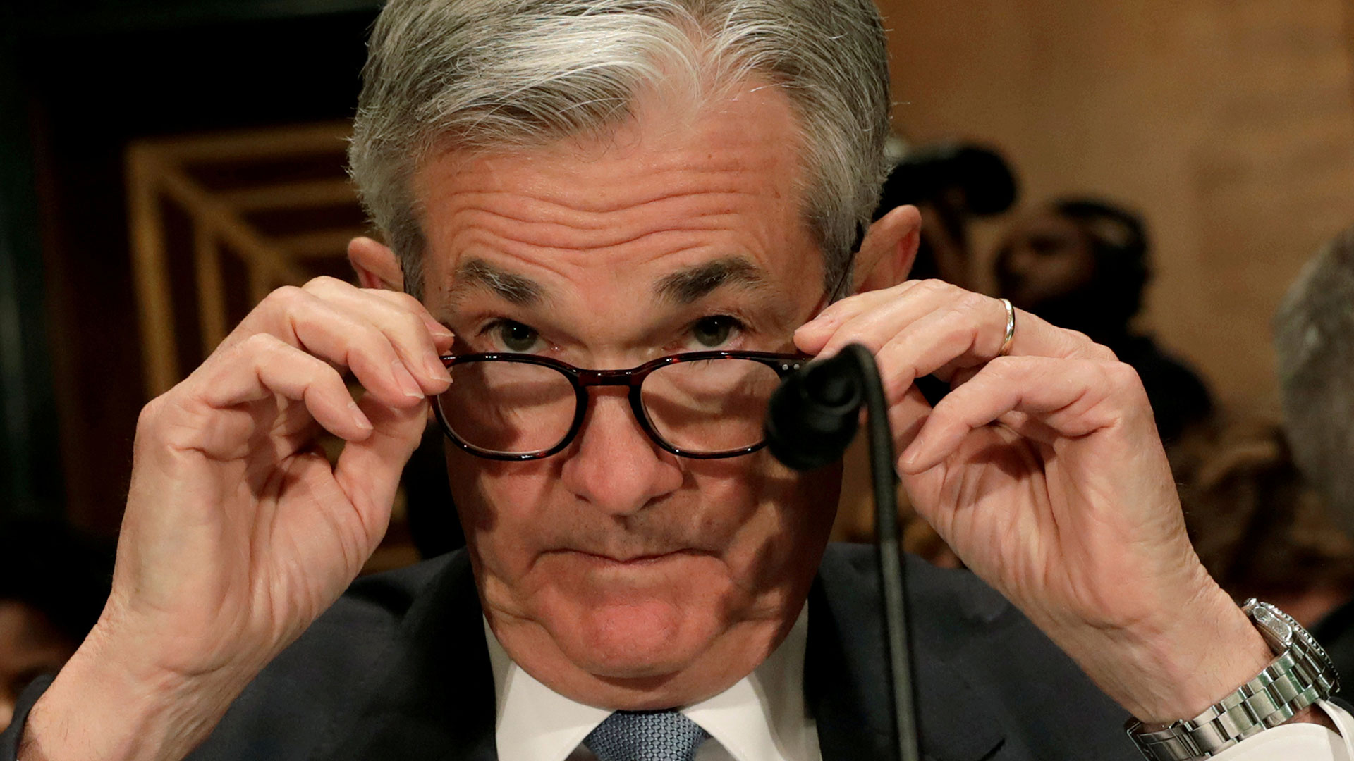 Jerome Powell, presidente de la Fed (Reuters)