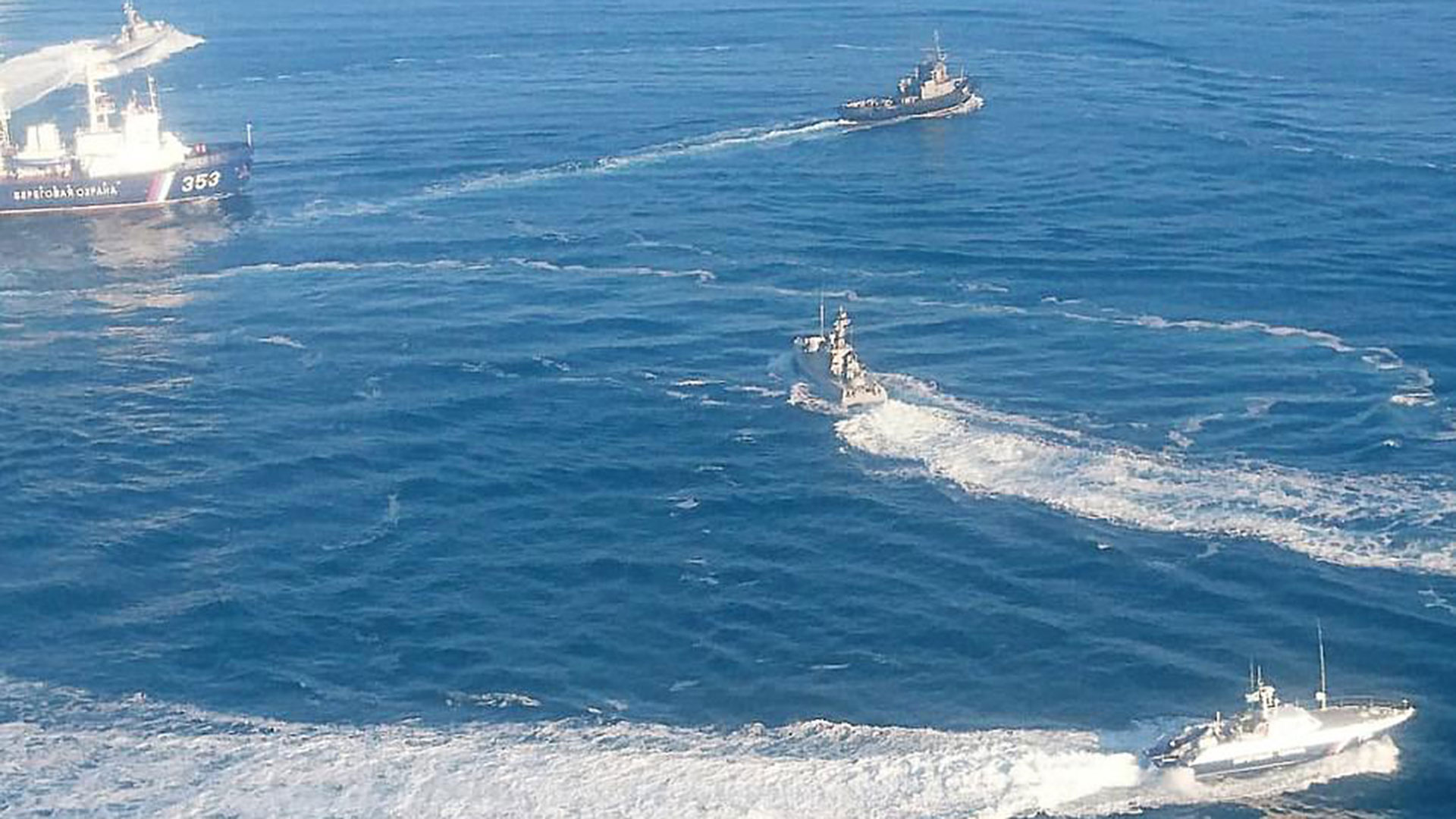 Ucrania puso en alerta a su Ejército tras la escalada naval con Rusia en el Mar Negro