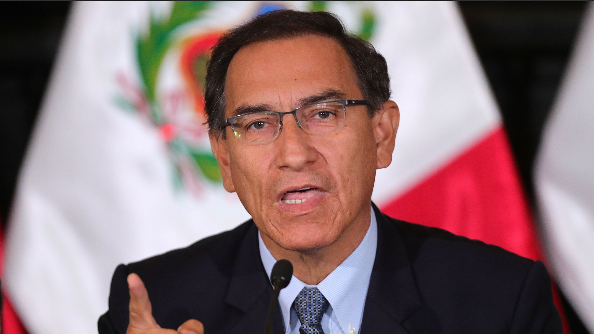 El presidente peruano Martín Vizcarra (EFE)