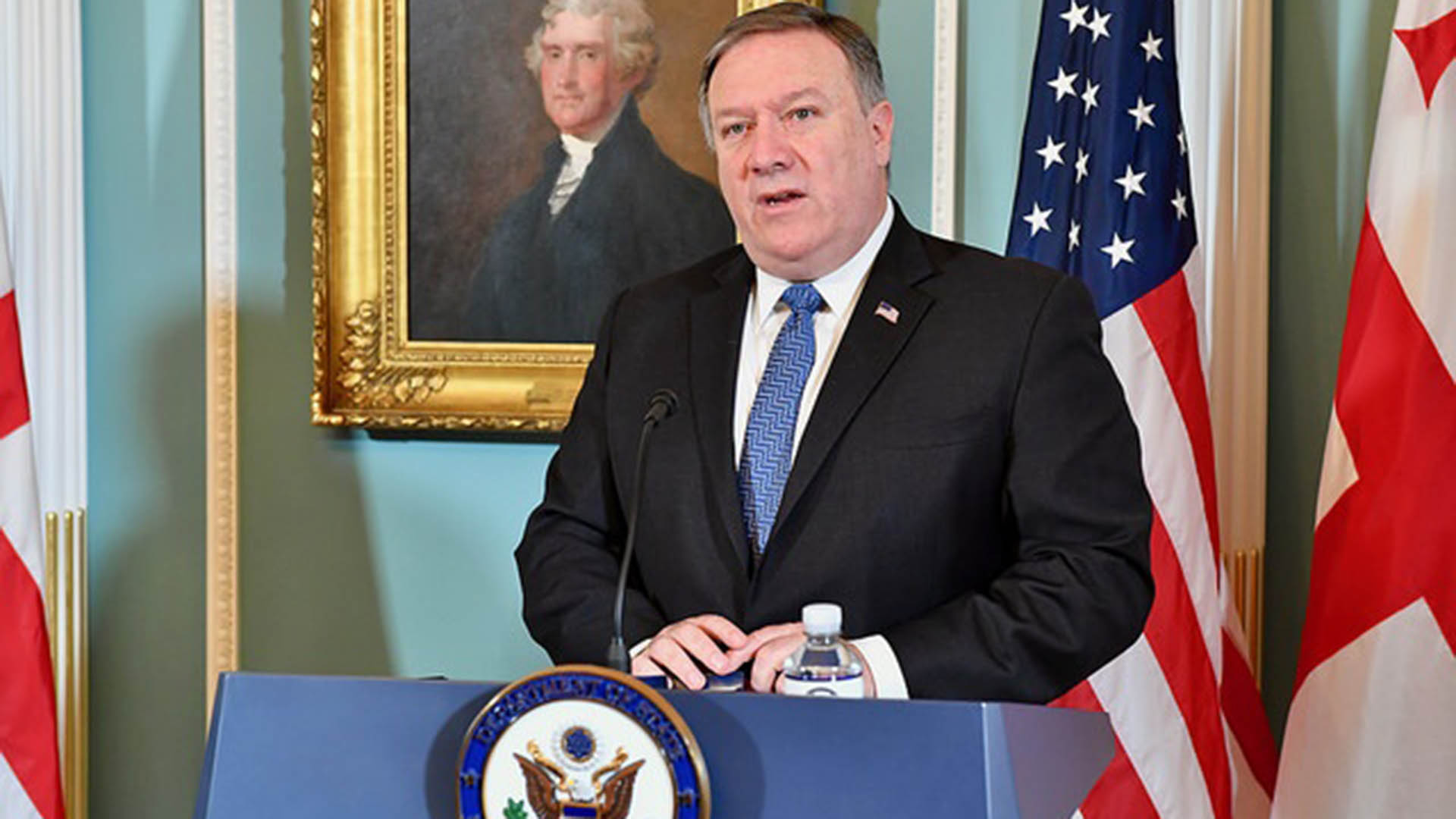 Mike Pompeo, secretario de Estado de los Estados Unidos