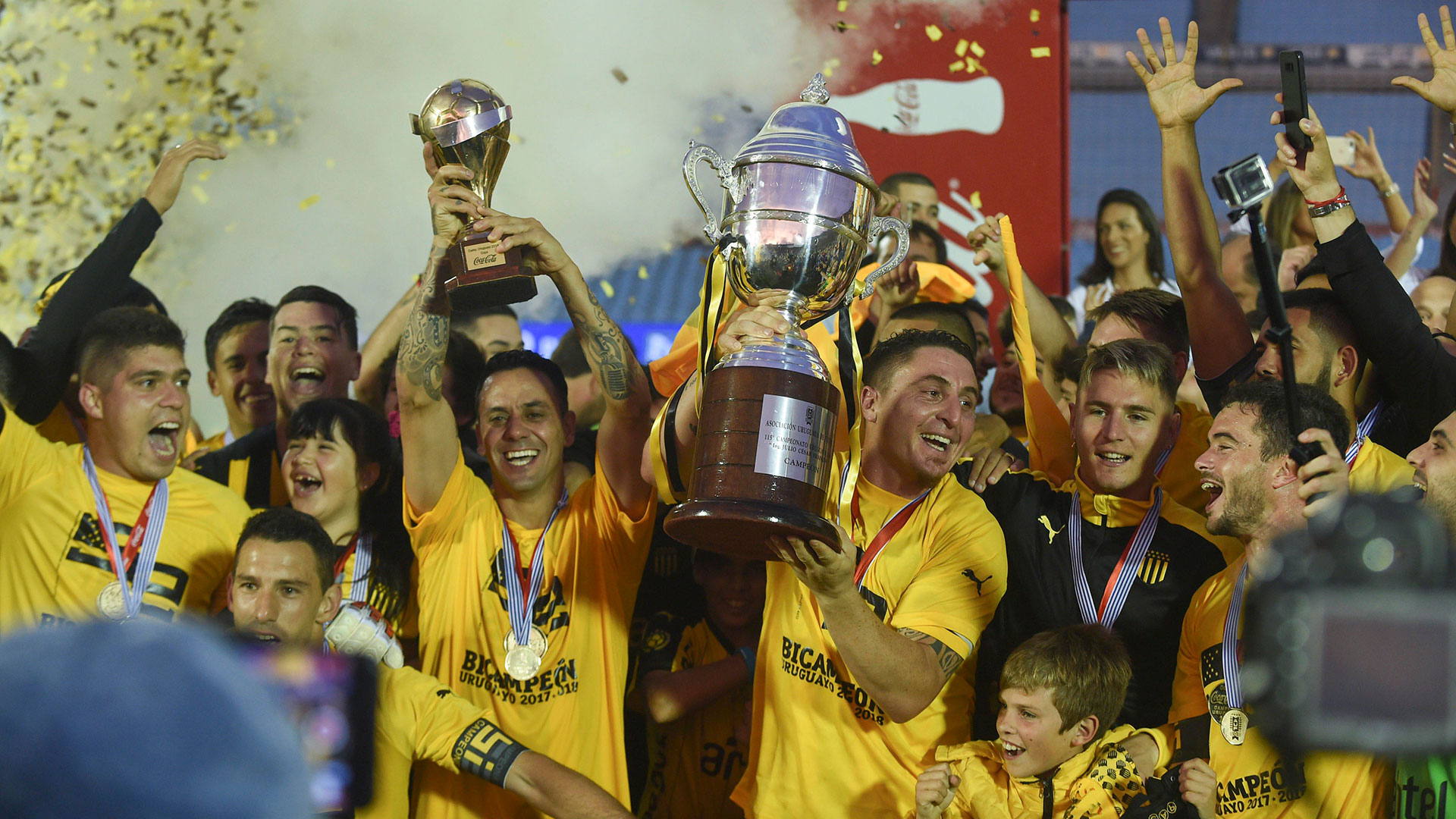 Peñarol venció 2-1 a Nacional pero ahora espera el fallo de la AUF (AFP)