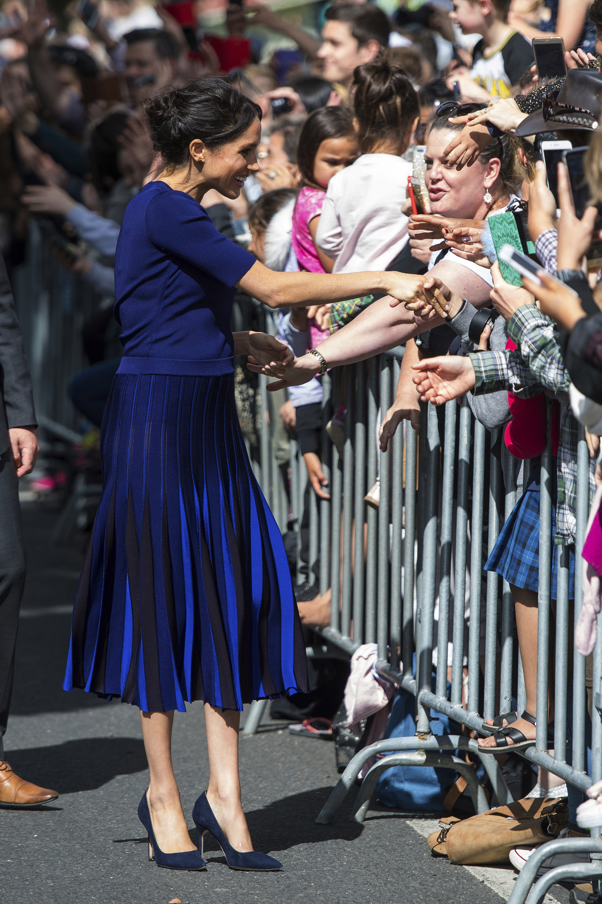 El look de Meghan Markle que generó debate: ¿mostró su ropa interior?