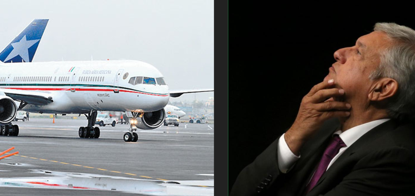 Estoy pensando usar al Estado Mayor y el avión presidencial AMLO