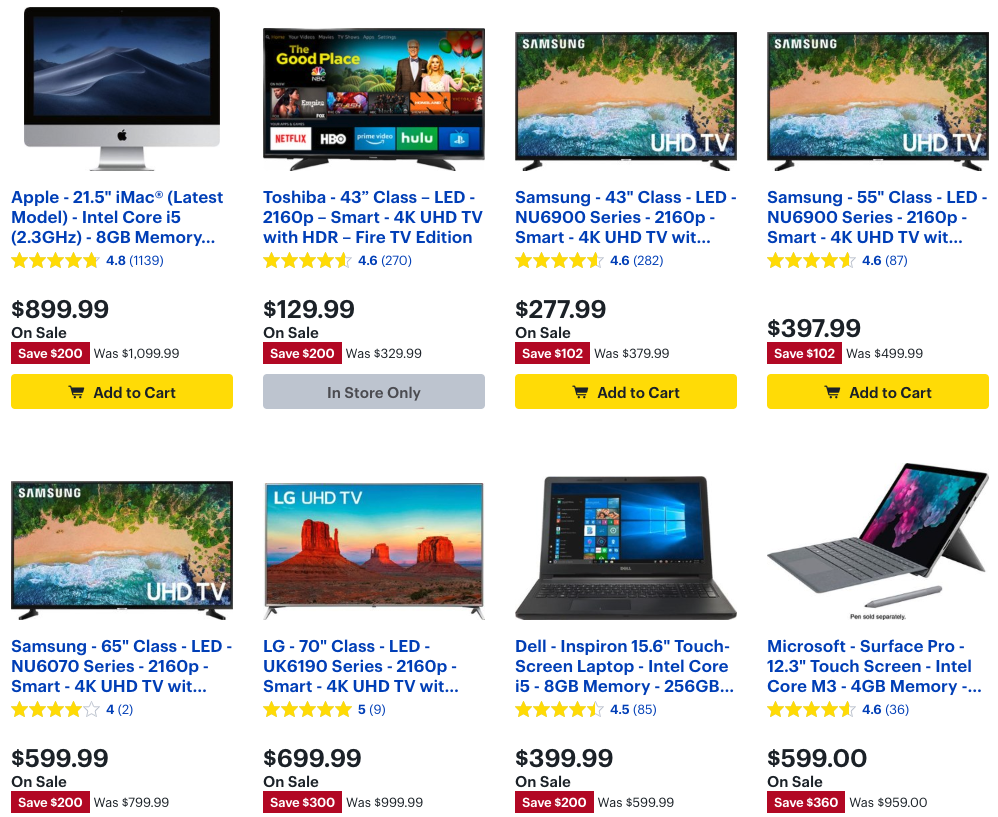 Ofertas en Best Buy