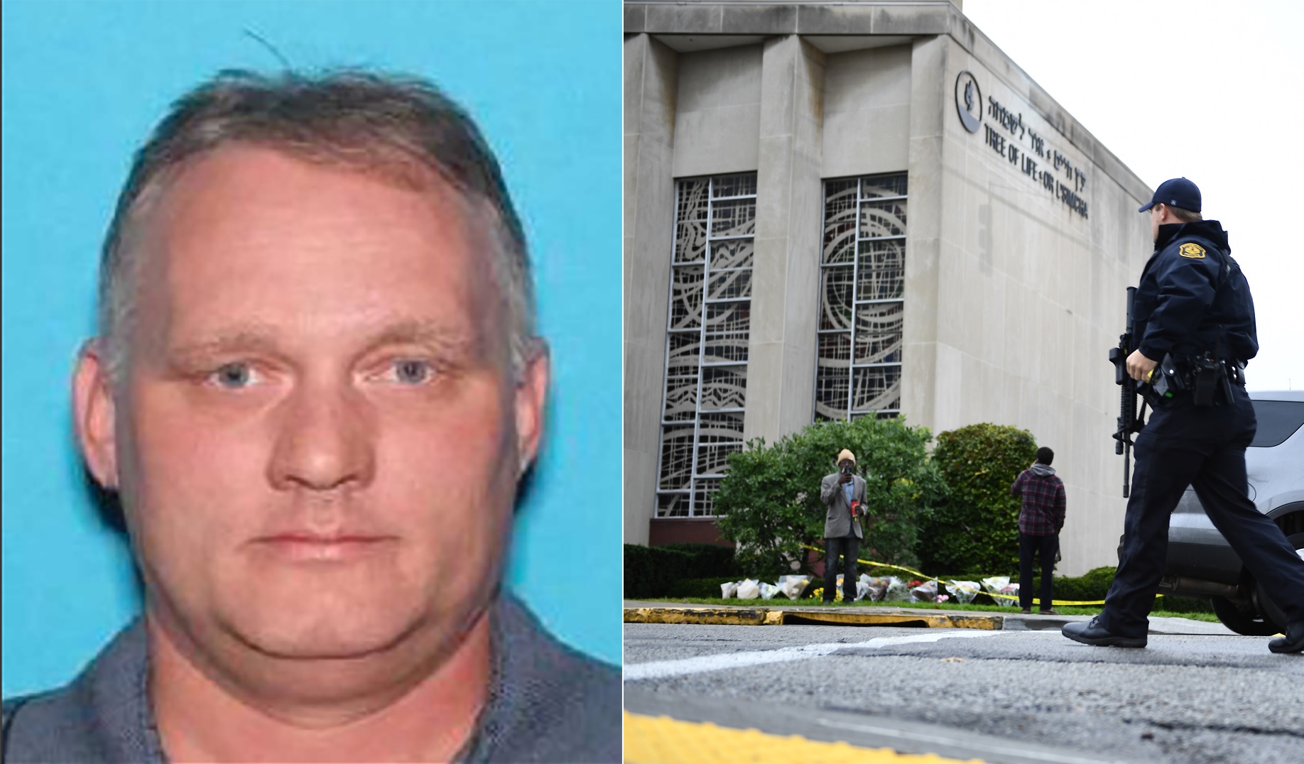 Robert Bowers, autor de la masacre en Pittsburgh.