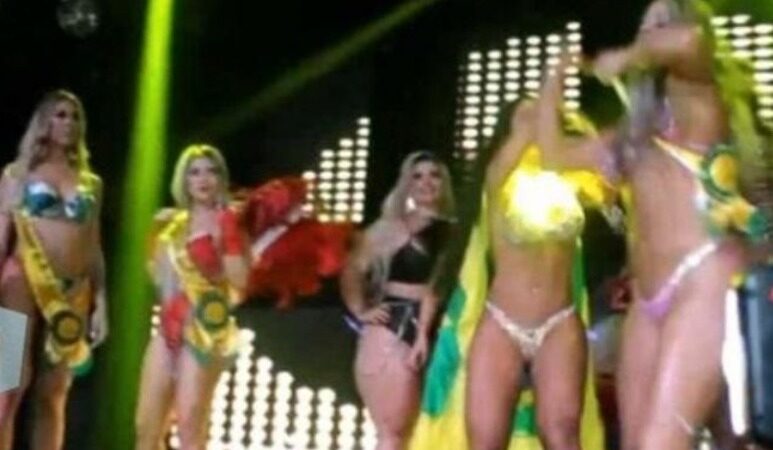 Participantes del certamen Miss Bum Bum se pelean en pleno evento
