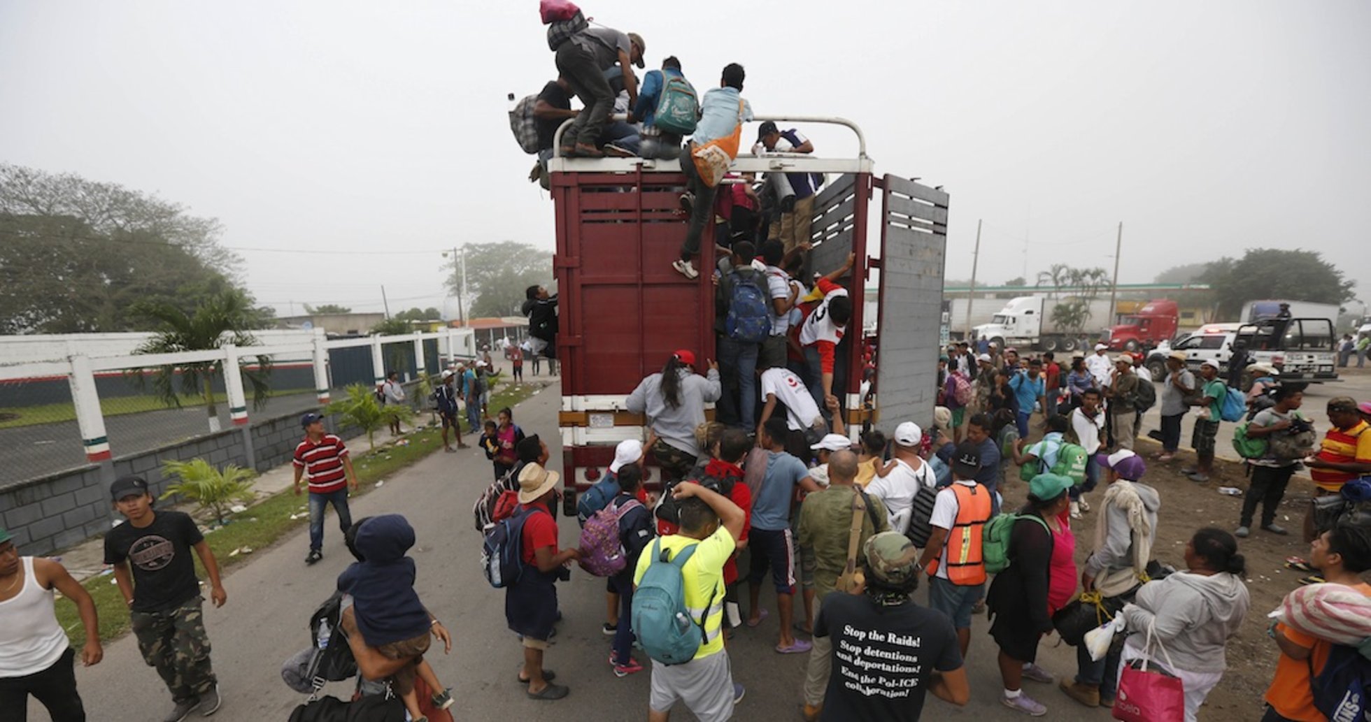 Desaparecieron 100 migrantes de la Caravana en el Estado de Veracruz