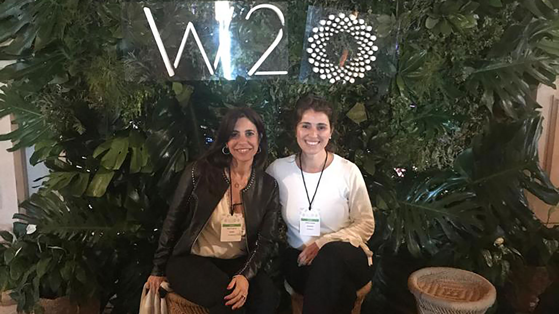 Las coordinadoras del equipo para esta cumbre ya trabajaron en los otros eventos del foro durante el año. Aquí, durante el Women 20, el grupo de mujeres del G20