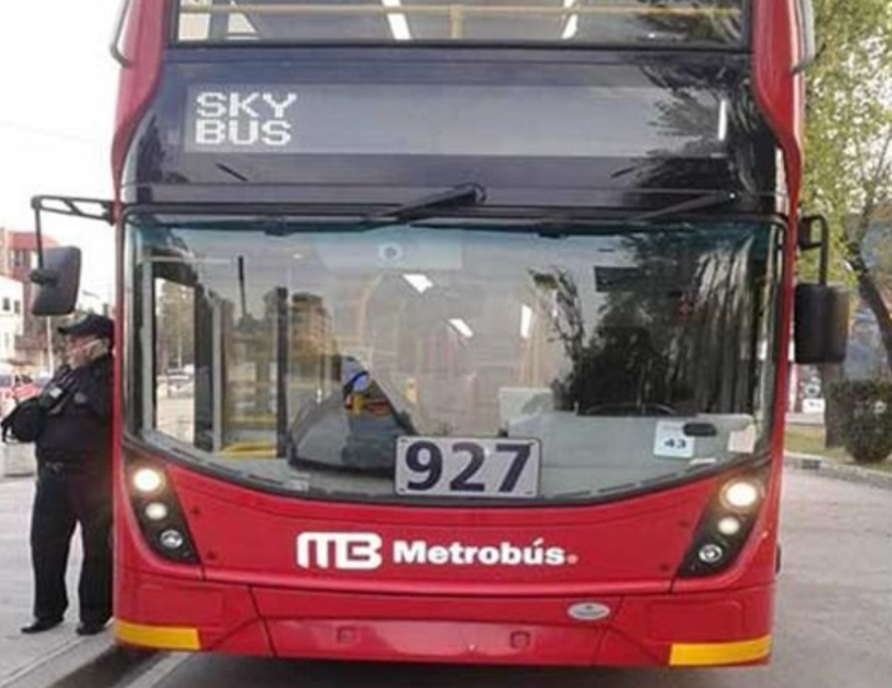 Murió hoy ABORDO DEL METROBUS en CDMX