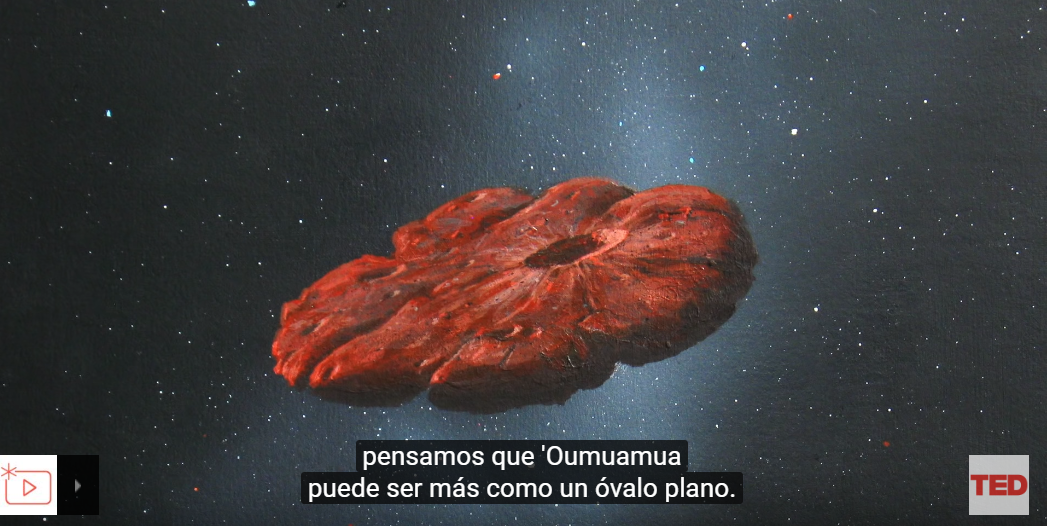 'Oumuamua como verdaderamente la imaginan los Científicos