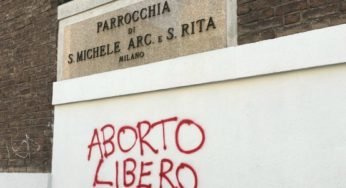 Pro aborto gratifetaron famosa Parroquia italiana y Padre se hizo viral por respuesta