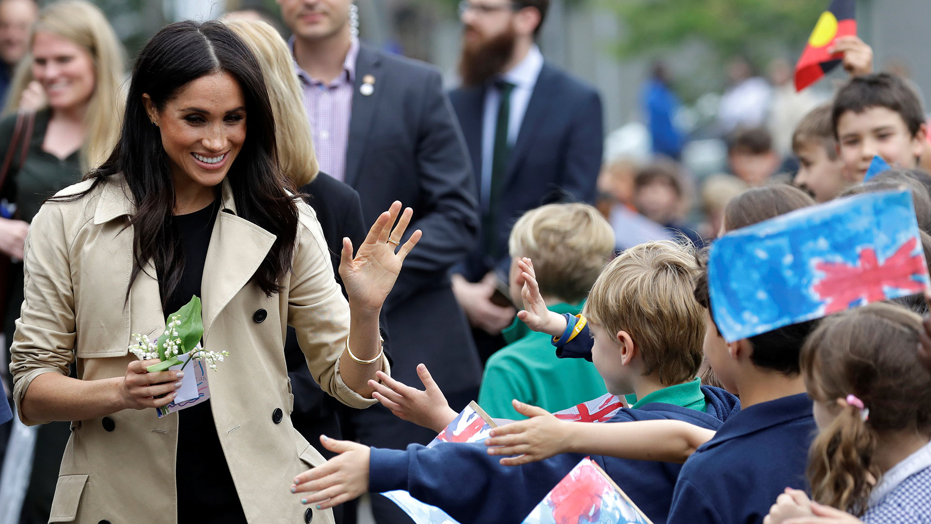 Meghan en Melbourne (Reuters)