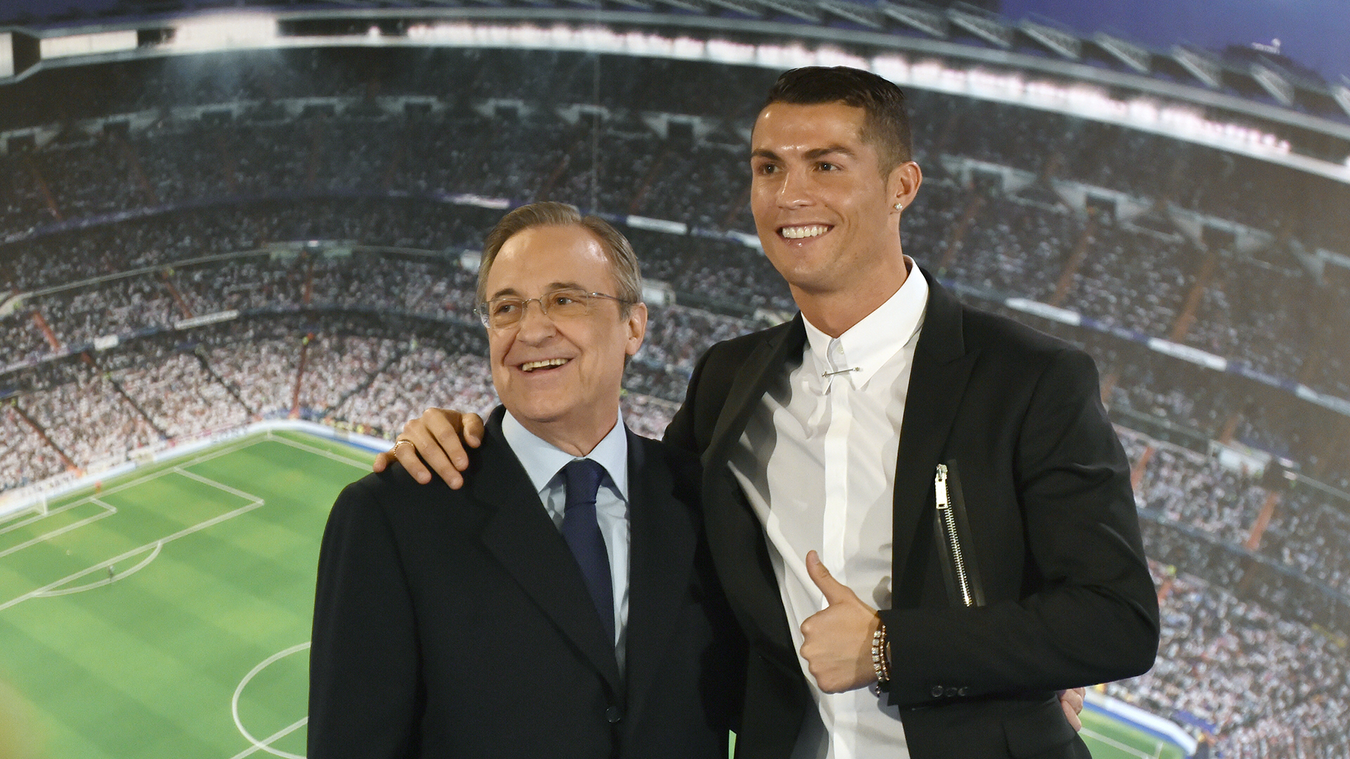 La influencia de Florentino Pérez habría hecho que Cristiano Ronaldo fuera excluido de la terna finalista al Balón de Oro 2018 (Foto: AFP)