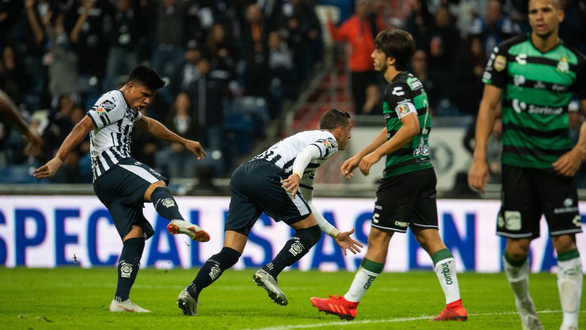 Rayados se impuso 1-0 a Santos con tremendo golazo