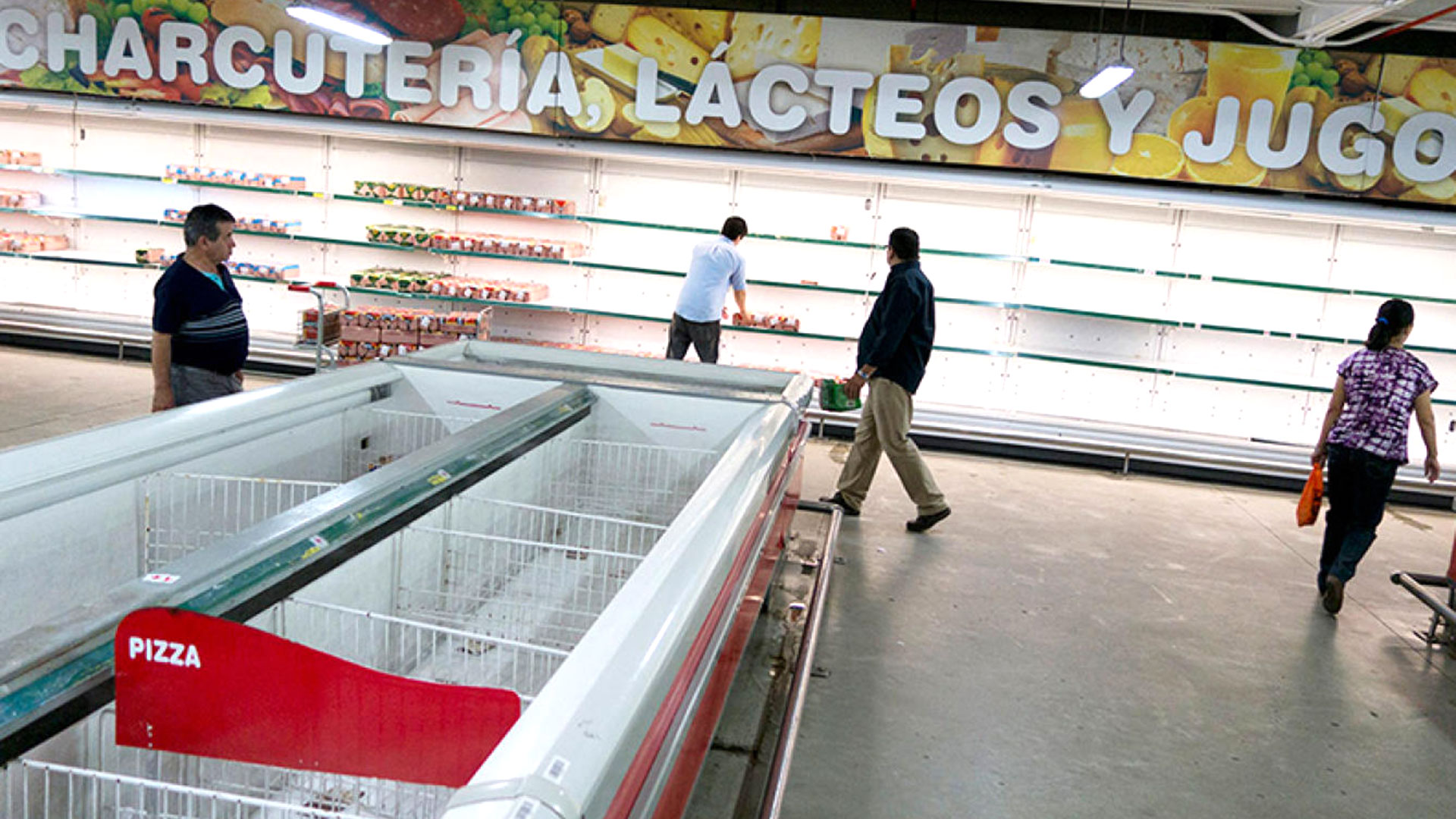 Al problema de la inflación se suma la escasez de alimentos.