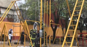 Suicida se quita la vida en parque de Tacubaya hace unos minutos