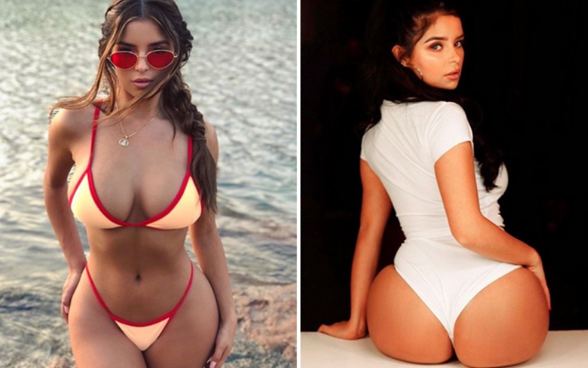 Demi Rose da regalazo de Navidad a fans con erótico atuendo y galería de fotos