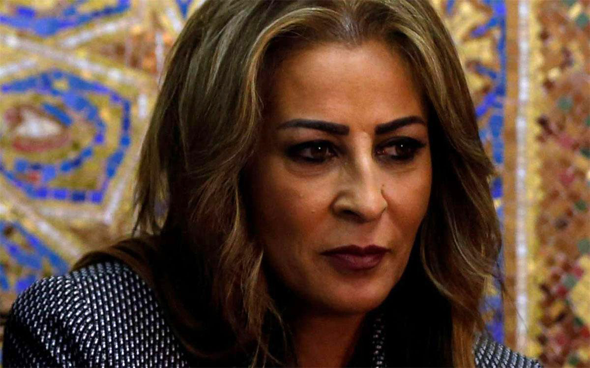 Jumana Chunaimat, ministra de Asuntos Mediáticos y Comunicaciones de Jordania (Reuters)