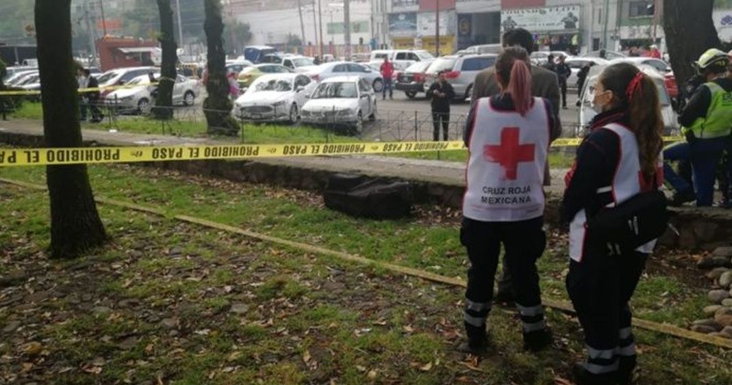 La maleta apareció la mañana de este martes en la Unidad Habitacional Nonoalco.