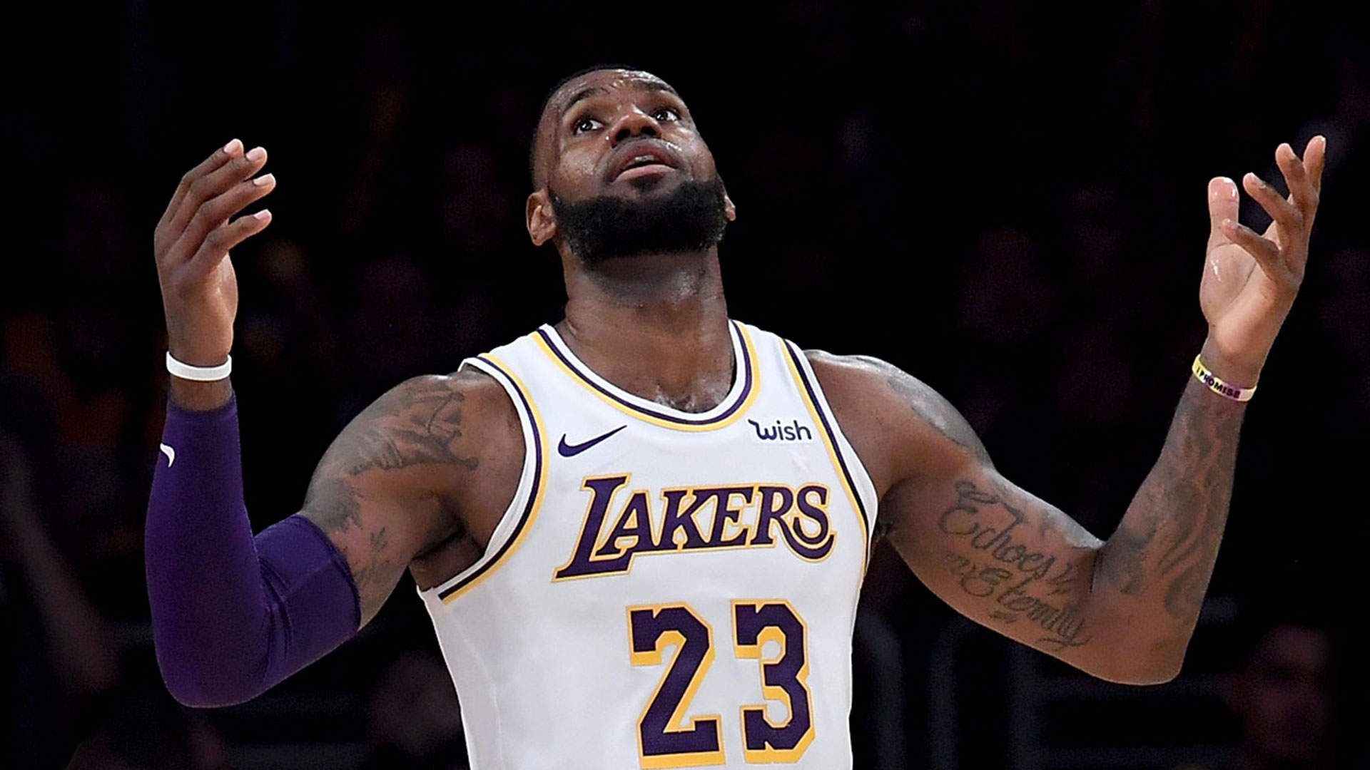 Lebron James llegó a Los Angeles a partir del verano de 2018 (Foto: AFP)