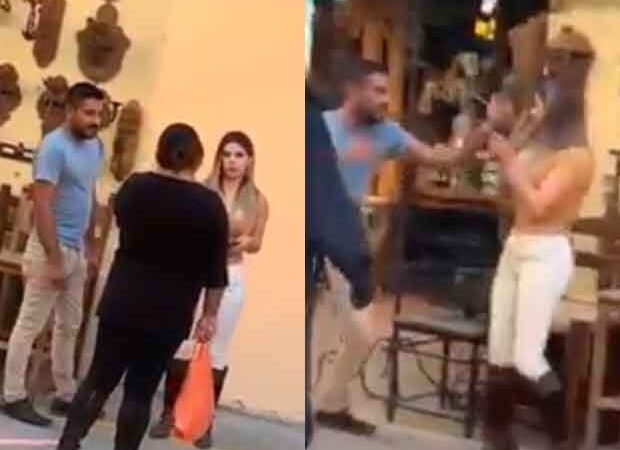 Conductora de Badabun es agredida por infiel que fue puesto al descubierto | VIDEO