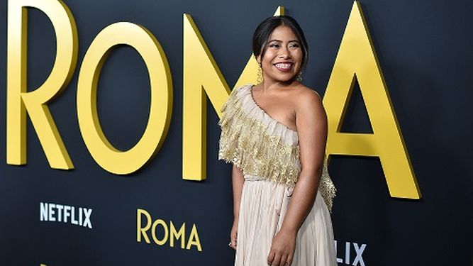 Yalitza Aparicio bastante atorable si se le mira bien