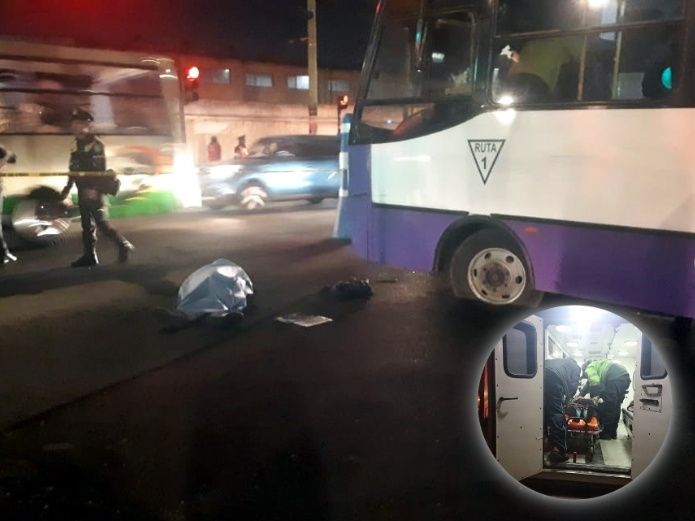 Chófer de camión atropella a peatón y se entrega a las autoridades