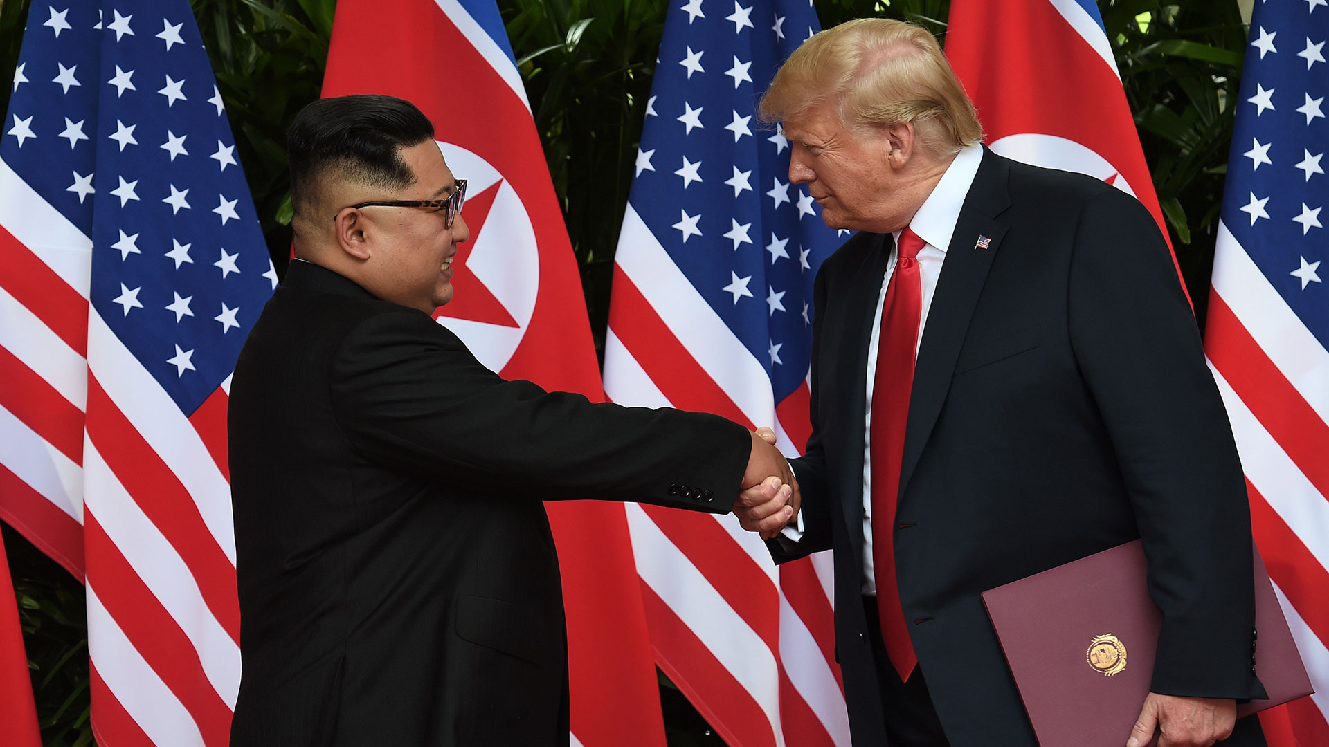 Trump aseguró que "no hay prisa" en las negociaciones con Corea del Norte