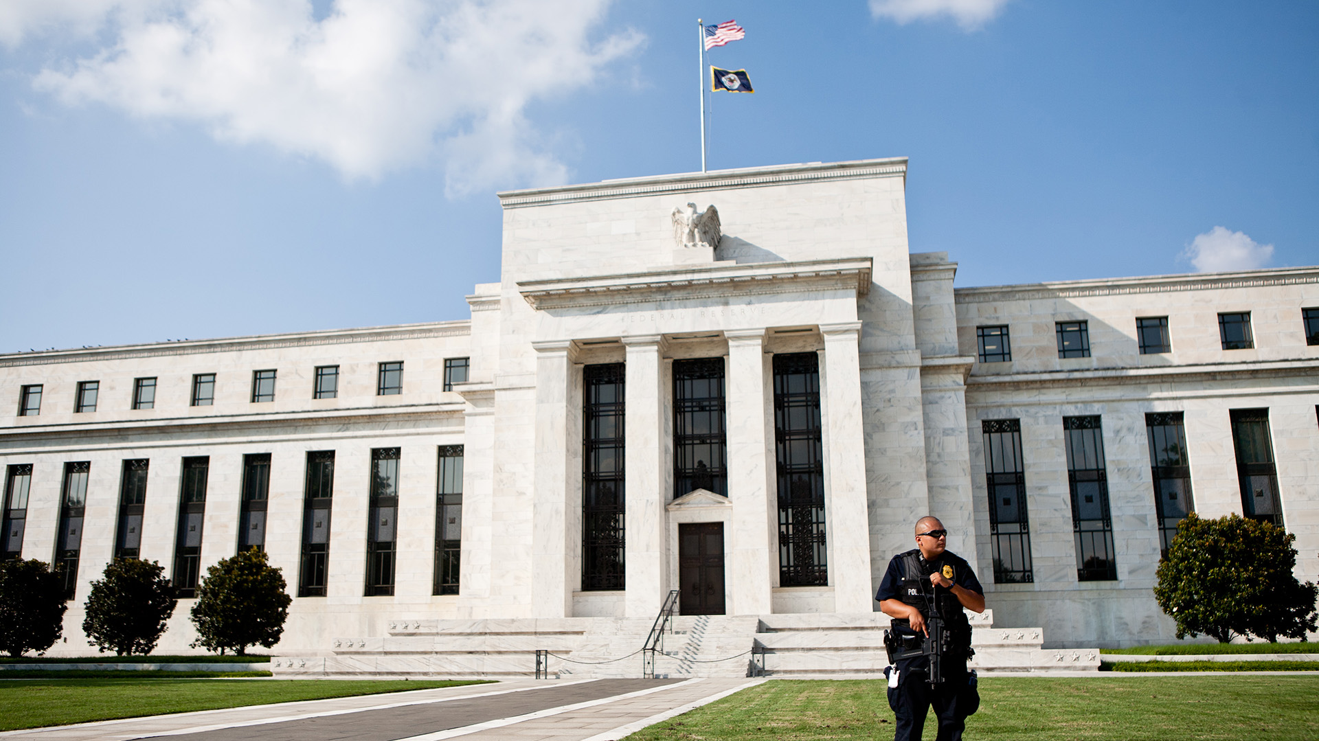 La sede central de la Fed en Washington D.C. La descentralización del sistema financiero es uno de los grandes potenciales de la tecnología blockchain