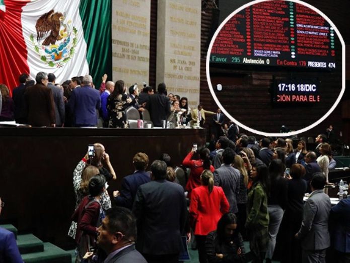 Diputados suspenden sesión en San Lázaro para agarrase a golpes