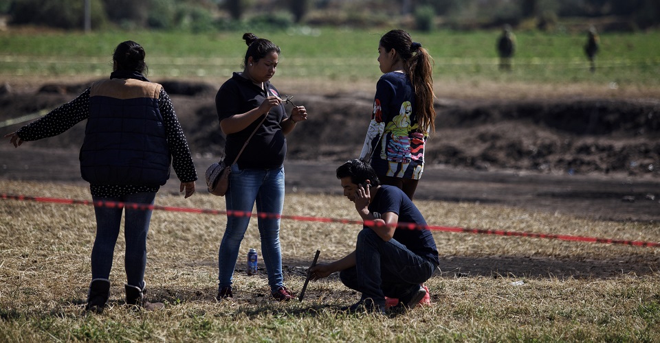 Procuraduría de Hidalgo declara que las pruebas de los restos hallados en Tlahuelilpan, tardaran al menos medio año