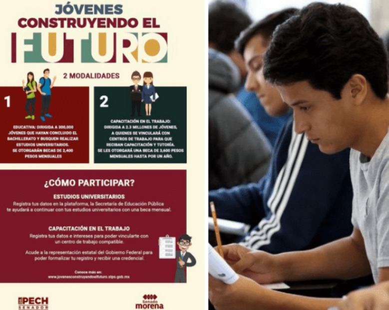 Becas laborales de AMLO y como inscribirse