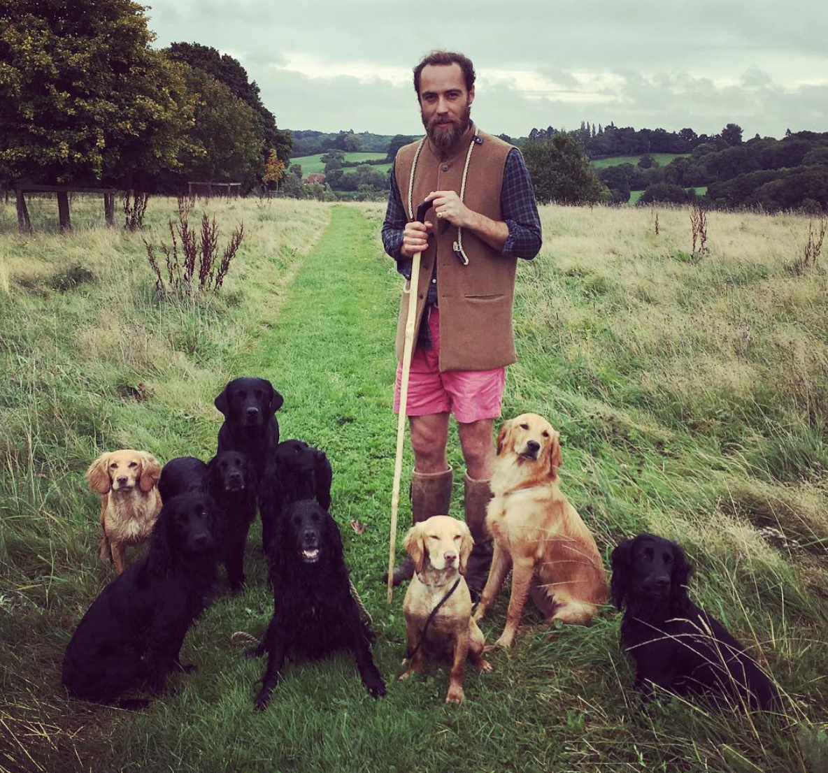 James Middleton fue diagnosticado con dislexia y Trastorno por Déficit de Atención (Instagram: James Middleton)