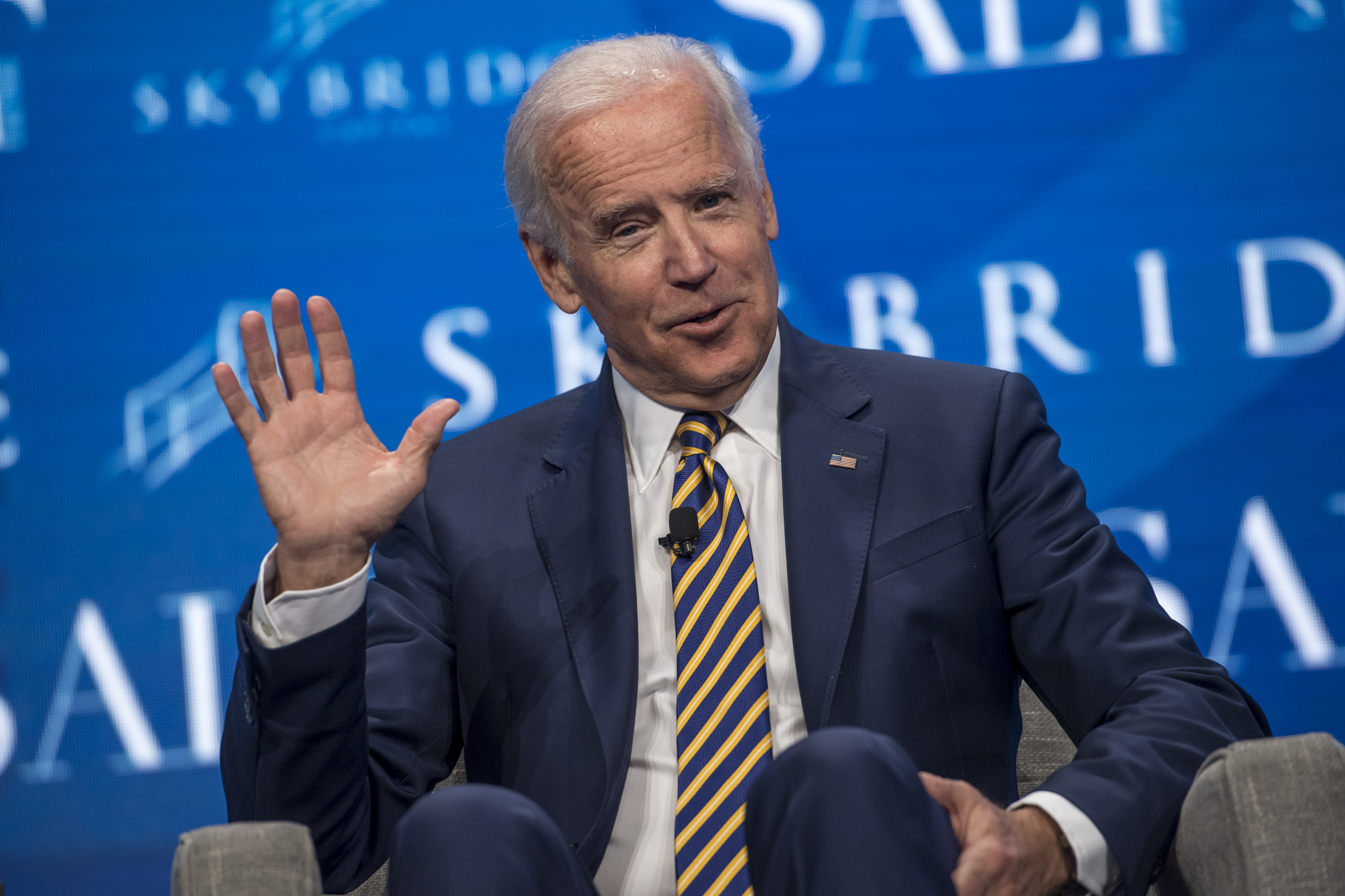 Ex vicepresidente Joe Biden.  Bloomberg: foto David Paul Morris.