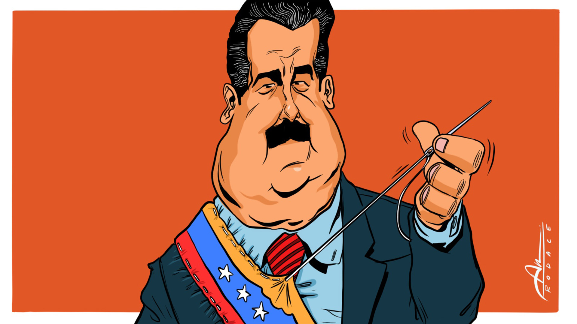 Nicolás Maduro (Ilustración: Rodrigo Acevedo Musto)