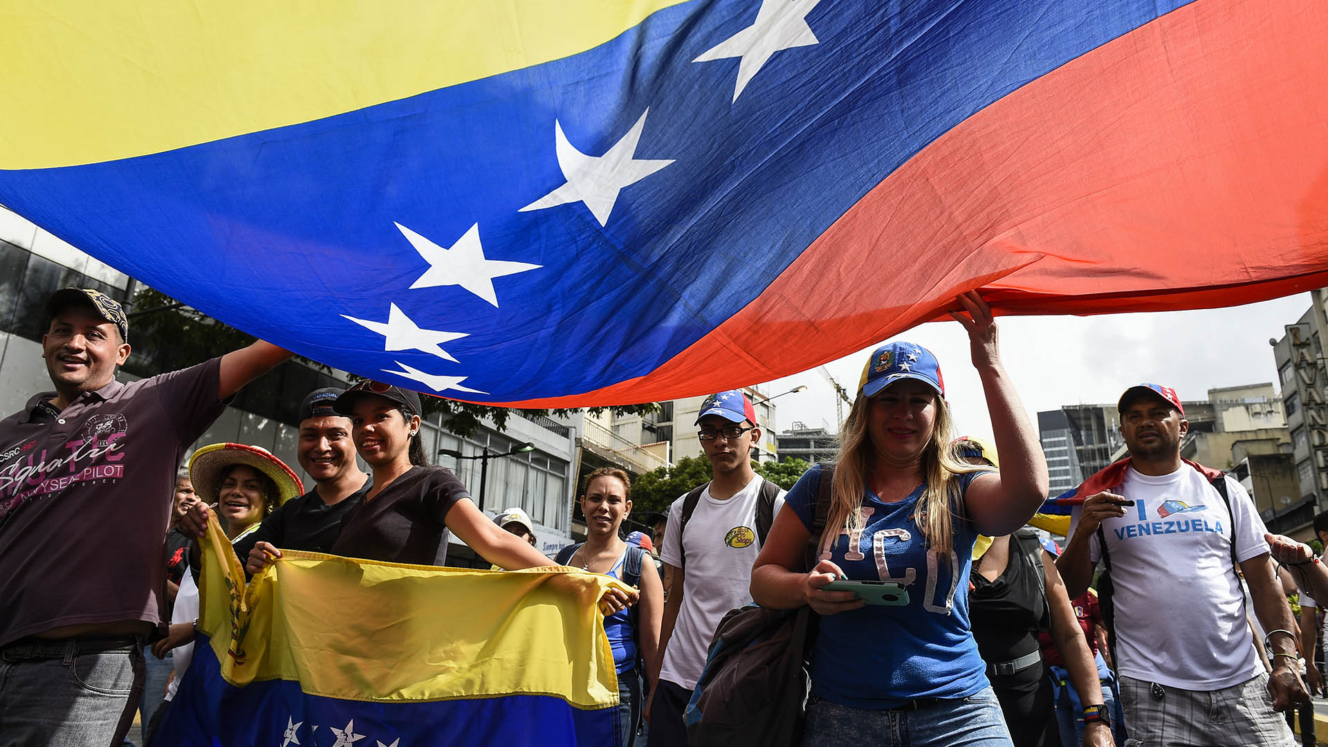 Las marchas se dan en todo el país (AFP)