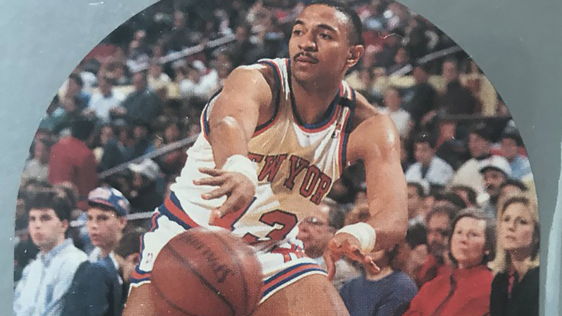 Mark Jackson jugando para los New York Kincks en 1990