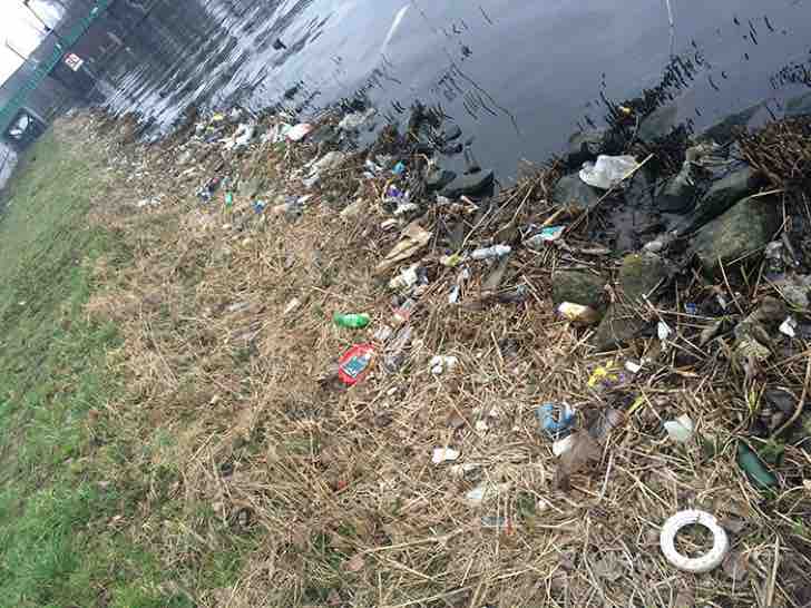 No soportó ver el río lleno de basura y lo limpió con sus propias manos. Le devolvió la vida en 1 mes